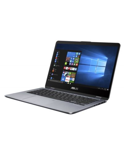 Лаптоп Asus Flip TP410UR-EC131T- 14.0" HD, LED Glare, Touch - 3