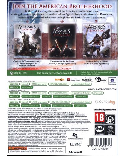 Assassin's Creed: American Saga (Xbox 360) - 5