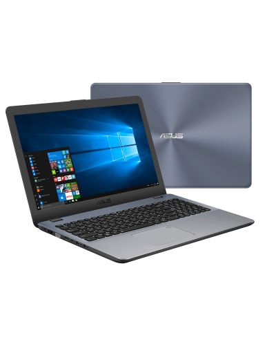 Лаптоп Asus VivoBook15 X510UF-EJ307 - 90NB0IK2-M12310, сив - 2