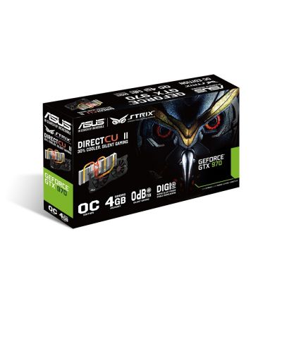 Видеокарта ASUS Strix GeForce GTX 970 (4GB GDDR5) - 9