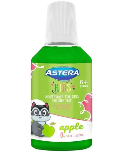 Astera Kids Вода за уста Apple, 300 ml - 1