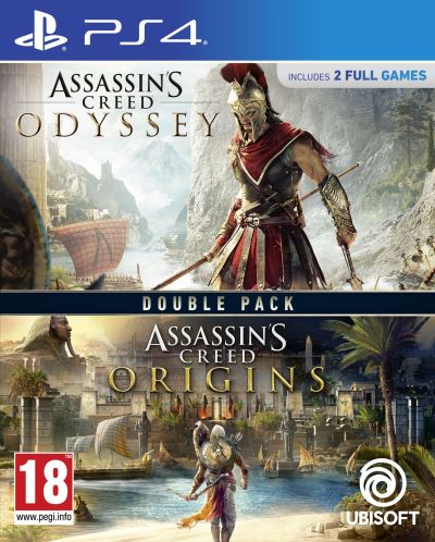 Assassin's Creed Odyssey + Assassin's Creed Origins (PS4) - 1