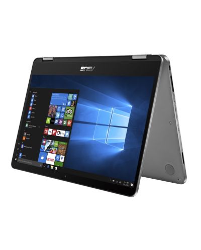 Лаптоп Asus Flip TP401CA-BZ021T- 14.0" HD, LED Glare Touch - 3