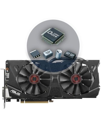 Видеокарта ASUS Strix GeForce GTX 970 (4GB GDDR5) - 2