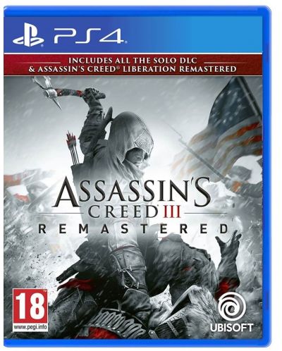 Assassin's Creed III Remastered + All Solo DLC & Assassin's Creed Liberation (PS4) - 1