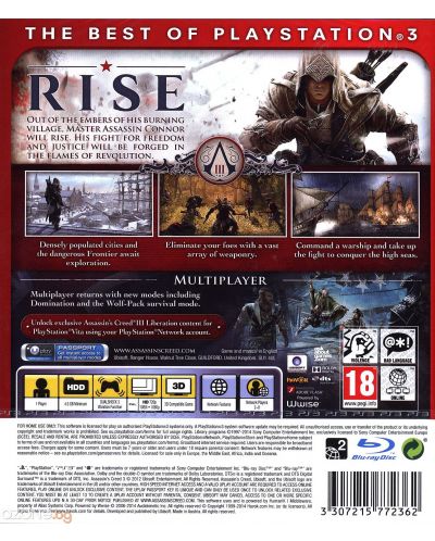 Assassin's Creed III - Essentials (PS3) - 4