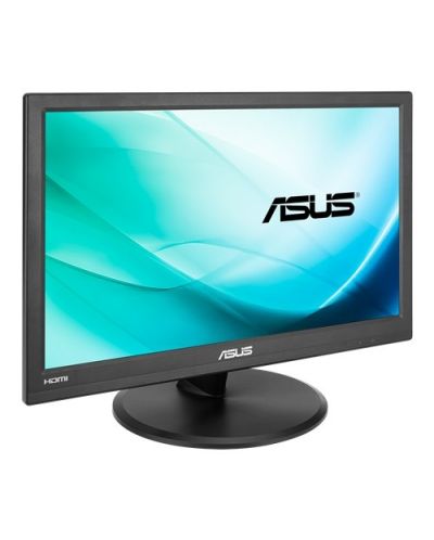 Asus VT168H, 15.6" Touch-Screen 10 point, WLED TN, Glare 10ms, 50000000:1 DFC, 200cd, 1366x768, HDMI, D-Sub, Micro USB for touch function only, Adapter built in, Tilt, Black - 2