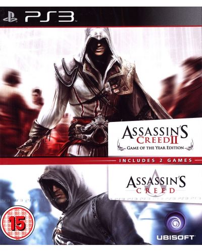 Assassin's Creed 1 & 2 Double Pack (PS3) - 1