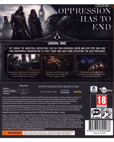 Assassin’s Creed: Syndicate (Xbox One) - 4