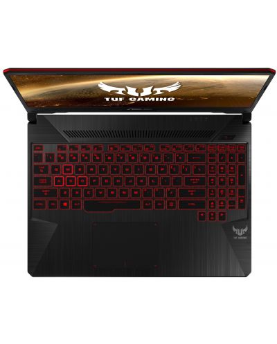 Гейминг лаптоп Asus TUF - FX505DU-BQ024, черен - 2