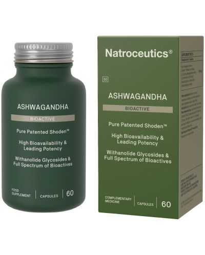 Ashwagandha Bioactive, 60 капсули, Natroceutics - 1