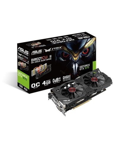 Видеокарта ASUS Strix GeForce GTX 970 (4GB GDDR5) - 4