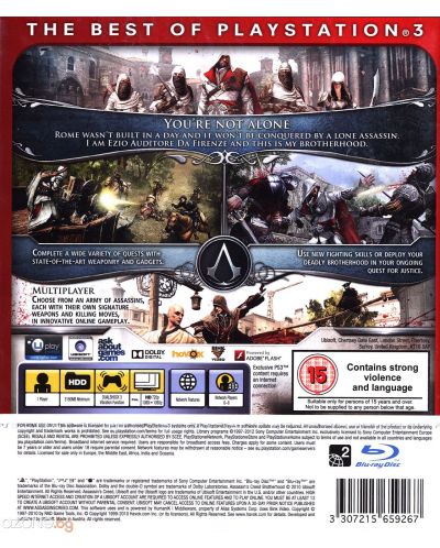 Assassin's Creed: Brotherhood - Essentials (PS3) - 4