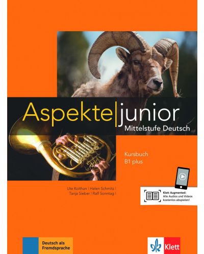 Aspekte junior B1 plus Kursbuch mit Audios zum Download - 1
