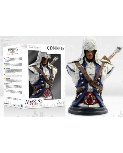Фигура Assassin's Creed - Legacy Collection: Connor Bust - 6