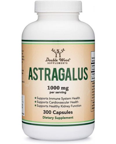Astragalus, 300 капсули, Double Wood - 1