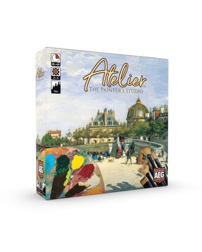 Настолна игра Atelier: The Painter's Studio - Семейна