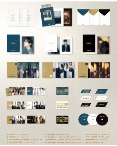 ATEEZ - Golden Hour: Part.1, Golden Hour Version (CD Box) - 4