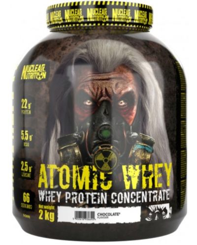 Atomic Whey, шоколад, 2 kg, Nuclear Nutrition - 1