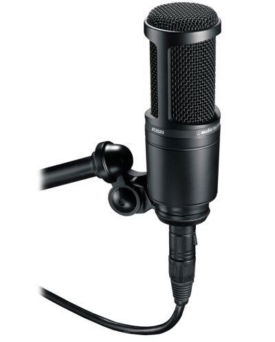 Микрофон Audio-Technica - AT2020, черен - 1