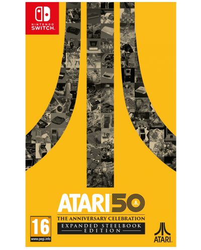 Atari 50: Anniversary Celebration - Expanded Steelbook Edition (Nintendo Switch) - 1