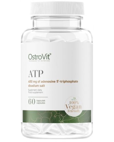 ATP, 450 mg, 60 капсули, OstroVit - 1