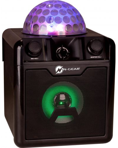 Аудио система N-Gear - Disco Block 410, черна - 4