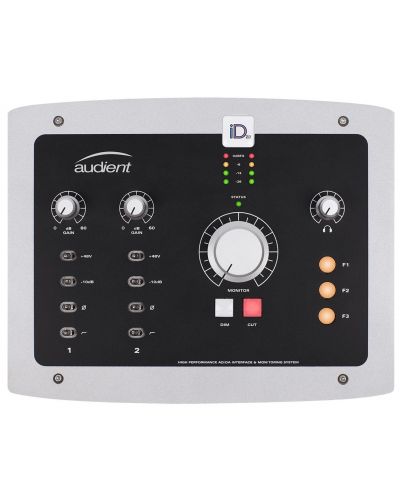 Аудио интерфейс Audient - ID22, сребрист/черен - 1
