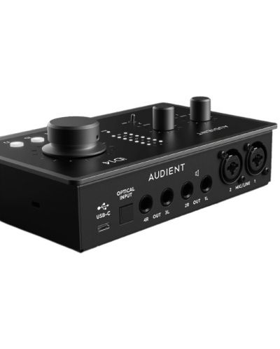 Аудио интерфейс Audient - ID14-MKII, черен - 4