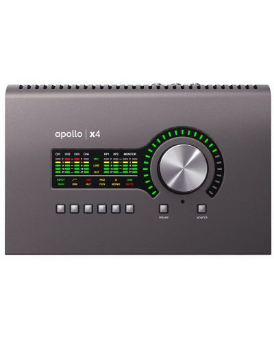 Аудио интерфейс Universal Audio - Apollo x4 HE, черен - 1
