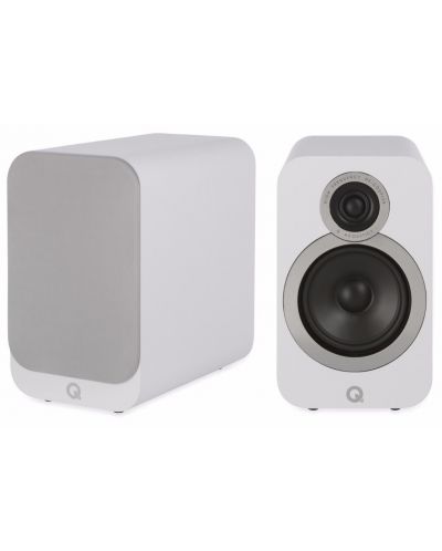 Аудио система Q Acoustics - 3020i, бяла - 1