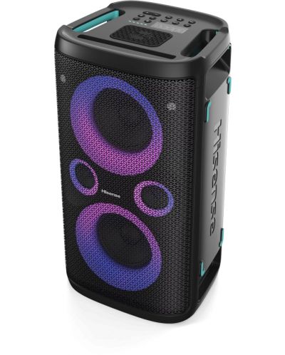 Аудио система Hisense - HP110 Party Rocker One Plus, черна - 4