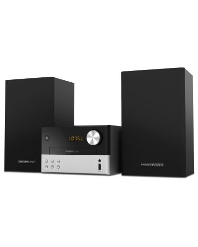 Аудио система Energy Sistem - Home Speaker 7, черна/сребриста - 3