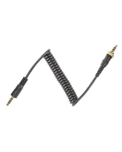 Аудио кабел Saramonic - SR-PMC1, 3.5 TRS-M/3.5 mm TRRS-M, 25-38 cm - 1