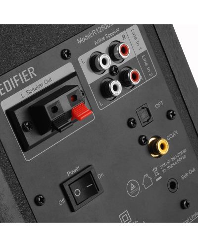 Аудио система Edifier - R1280DBs, 2.0, черна - 5