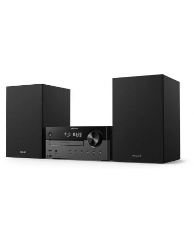 Аудио система Philips - TAM4505, 2.0, черна - 2
