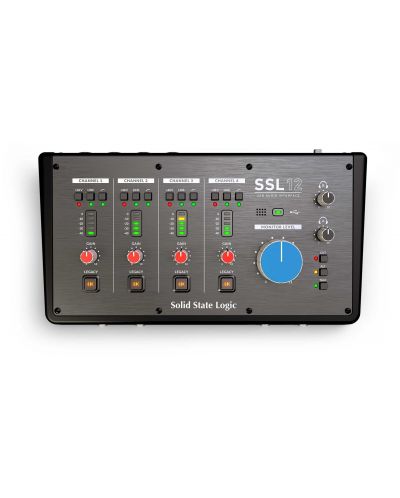Аудио интерфейс Solid State Logic - SSL 12, черен - 4