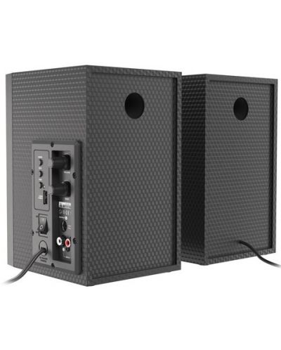 Аудио система Genesis - Helium 300BT, 2.0, черна - 4