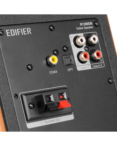 Аудио система Edifier - R1380DB, кафява - 6