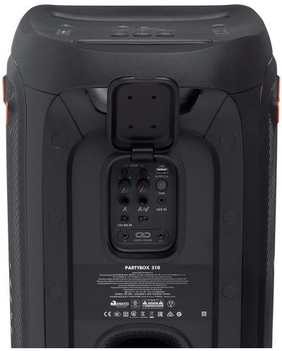 Аудио система JBL - Party Box 310, черна - 5