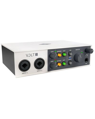 Аудио интерфейс Universal Audio - Volt 2 2-in/2-out, бял - 3