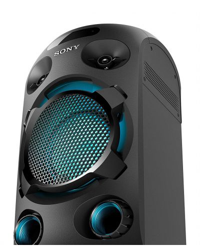 Аудио система Sony - V02, черна - 4