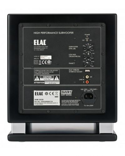 Аудио система Elac - Cinema 30, 5.1, черна - 3