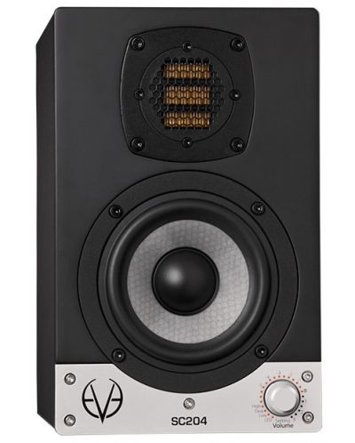 Колона EVE Audio - SC204, черна/сребриста - 2