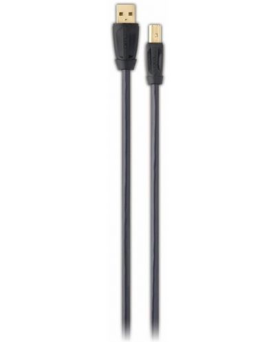 Кабел QED - Performance Graphite, USB-A/USB-B  , 1.5 m, черен - 2
