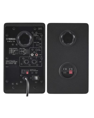 Аудио система Yamaha - STUDIO&PA HS3, черна - 2
