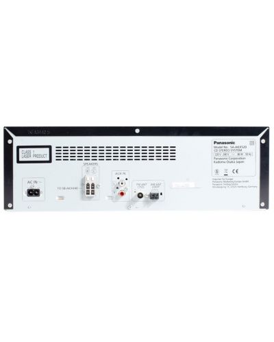 Аудио система Panasonic - SC-AKX520E-K, 2.1, черна - 5