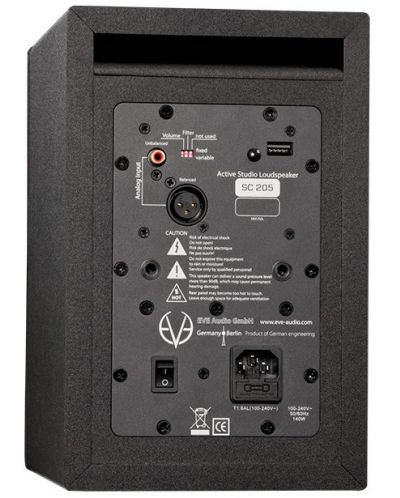 Аудио система EVE Audio - SC205, черна/сребриста - 4