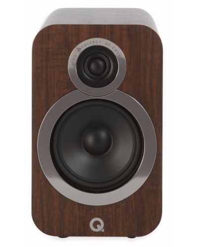 Аудио система Q Acoustics - 3020i, кафява - 2