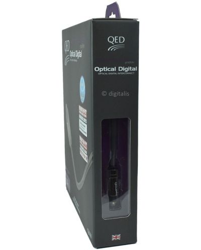 Кабел QED - Performance Optical, Toslink/Toslink, 3 m, черен - 3